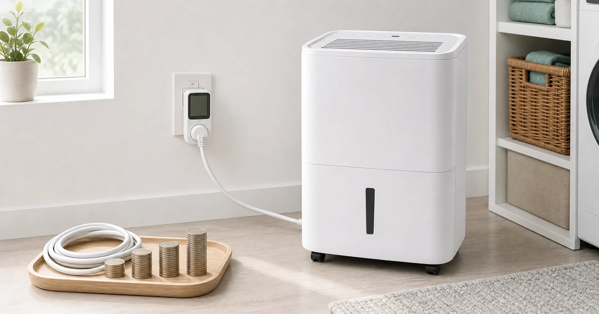 How Much Does a Dehumidifier Cost to Run? (With the Actual Math)
