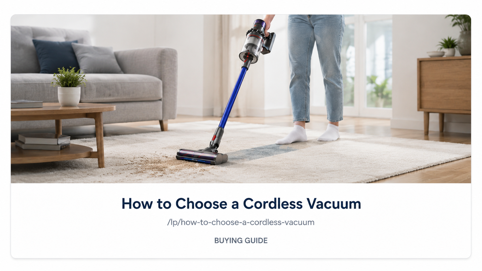 The Best Cordless Vacuums, and Why the Suction Spec Doesn't Matter