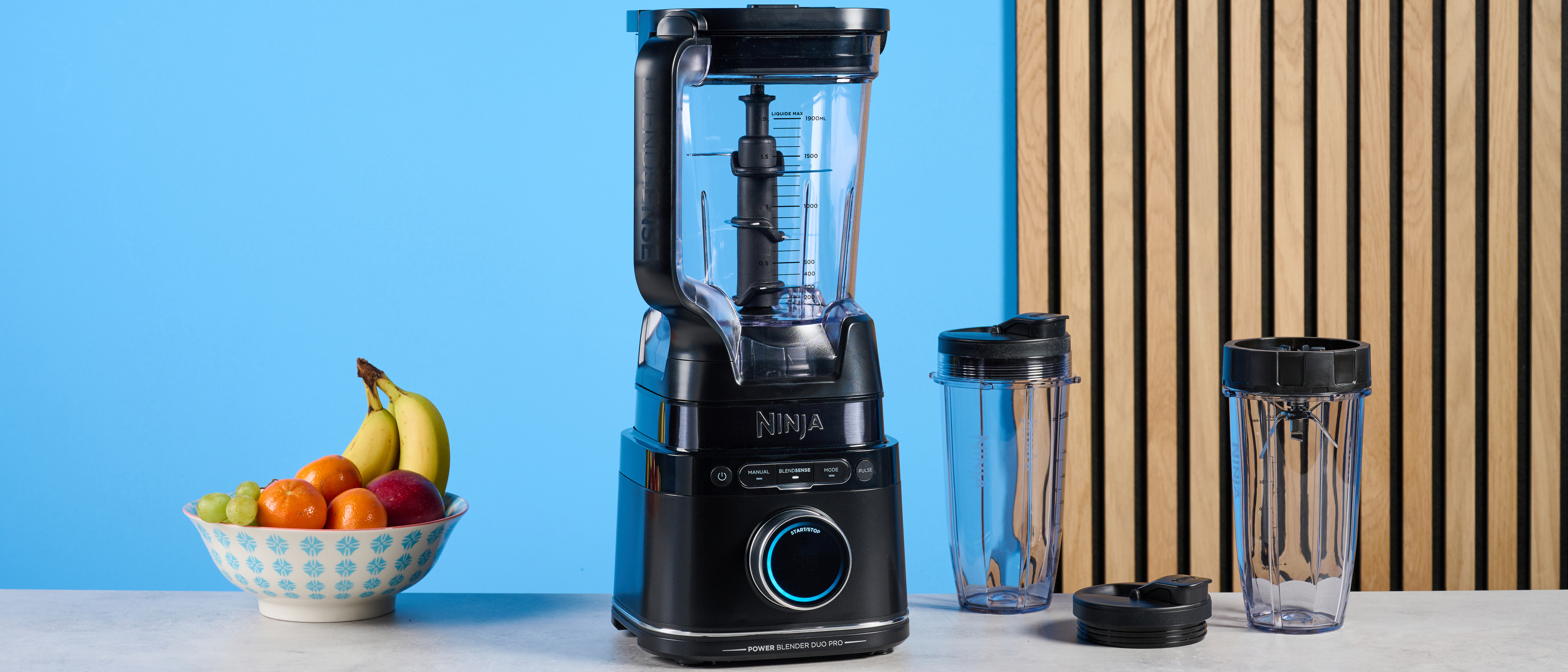 Ninja Detect Power Blender Pro with pitcher and personal cups