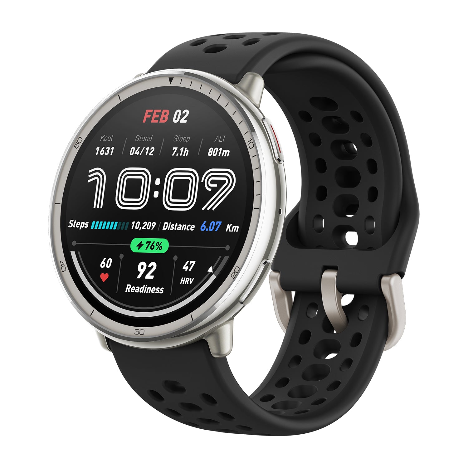 Amazfit Active 2 smartwatch with round AMOLED display