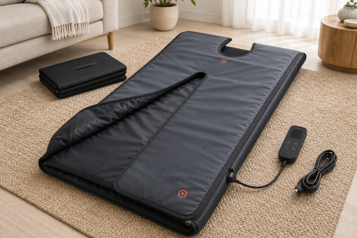 Bon Charge infrared sauna blanket with controller